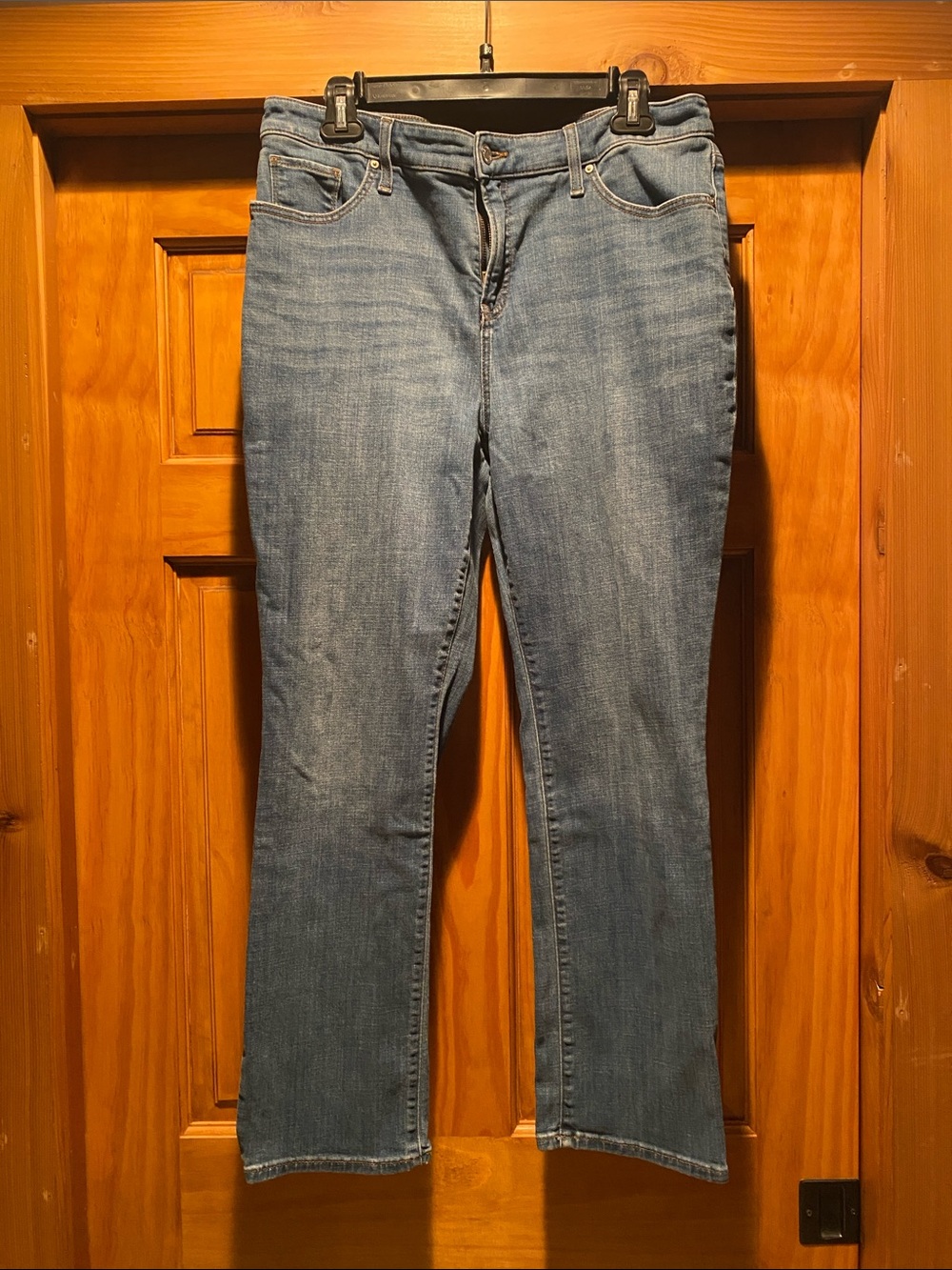Chico's Light Blue Straight Leg Jeans